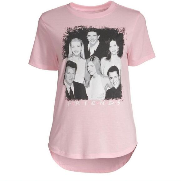 FRIENDS Pink Hi-Low Hem‎ T-Shirt - Size XXL (19) - Picture 1 of 6